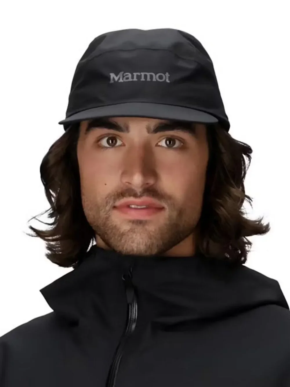 Marmot Minimalist Pertex Rain Cap Black Adjustable - Unisex (missing toggle)